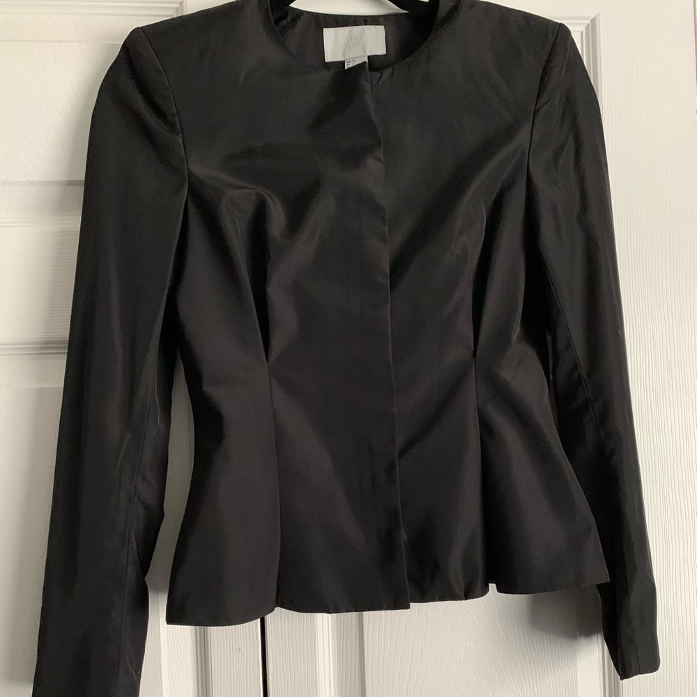 H&M Peplum Jacket in black